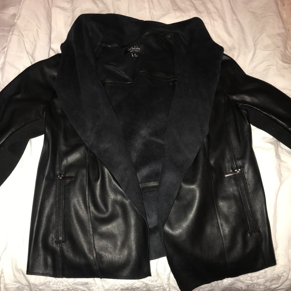 Faux Leather Jacket